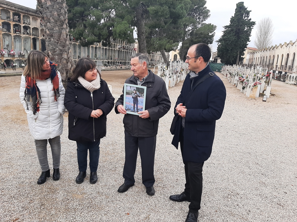 S’inicien les tasques d’exhumació del militant antifranquista Cipriano Martos al Cementiri General de Reus 