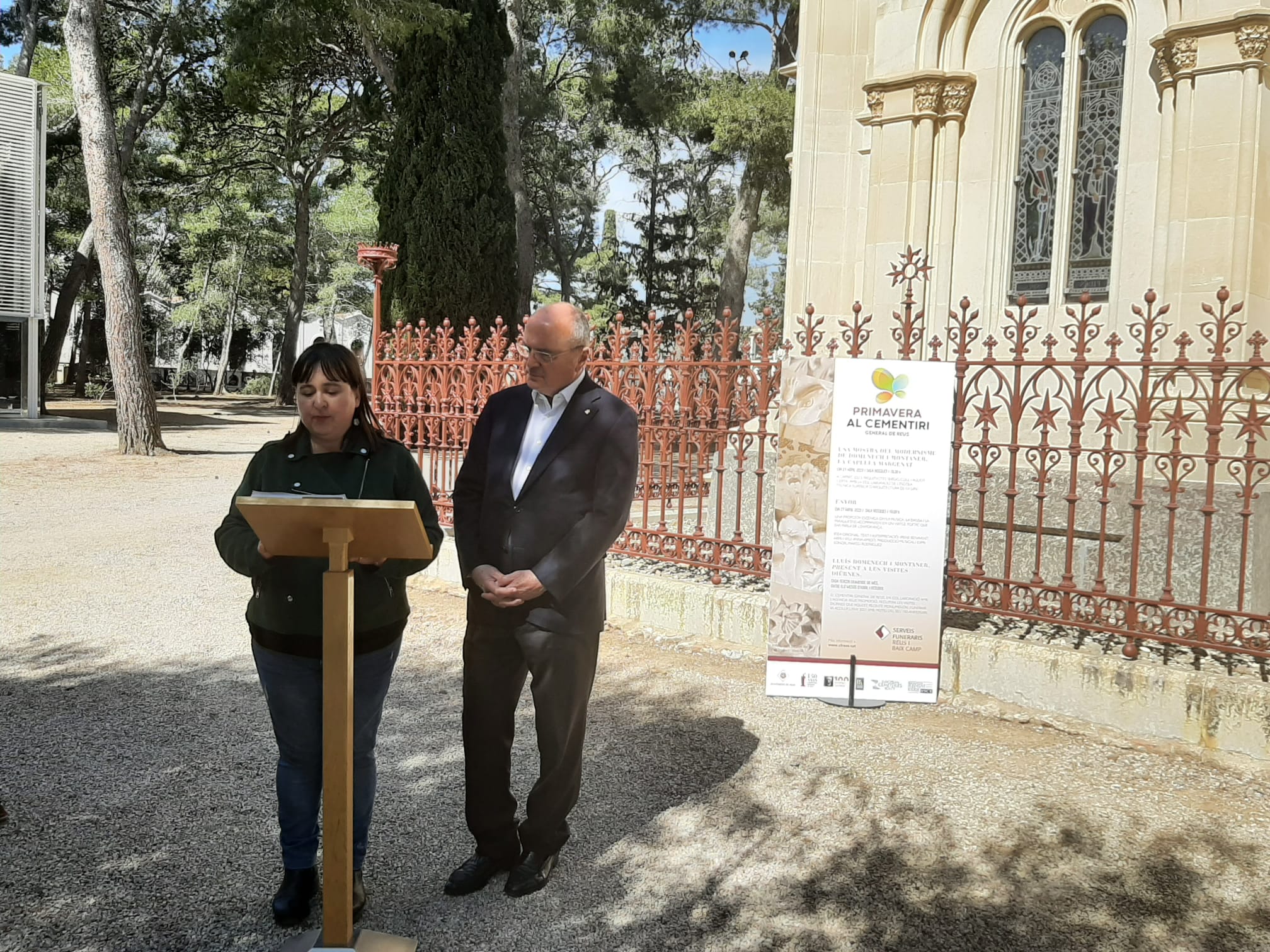 Inauguració del Panteó Boule i presentació Primavera al Cementiri 2023