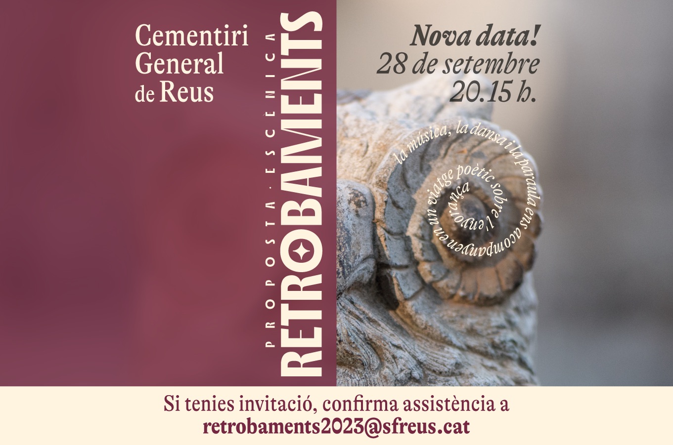 Detall del cartell de l'activitat